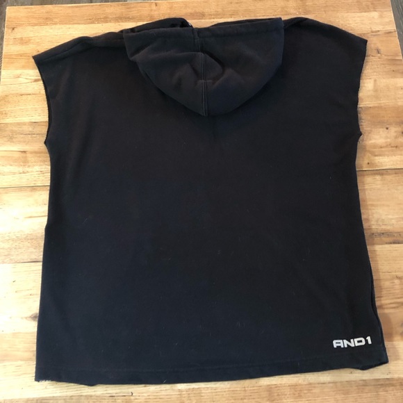 And1 Cut Off Hooded Tee - Picture 5 of 12